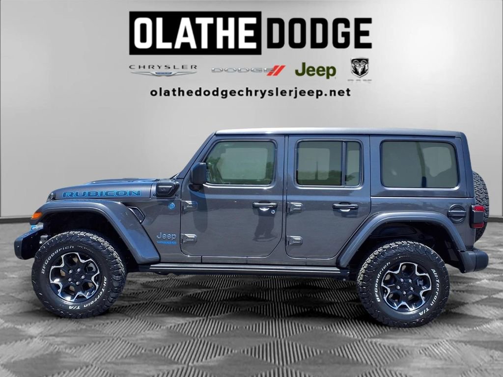 Certified 2021 Jeep Wrangler Unlimited Rubicon 4xe w/ Steel Bumper Group AWD/4WD image 20