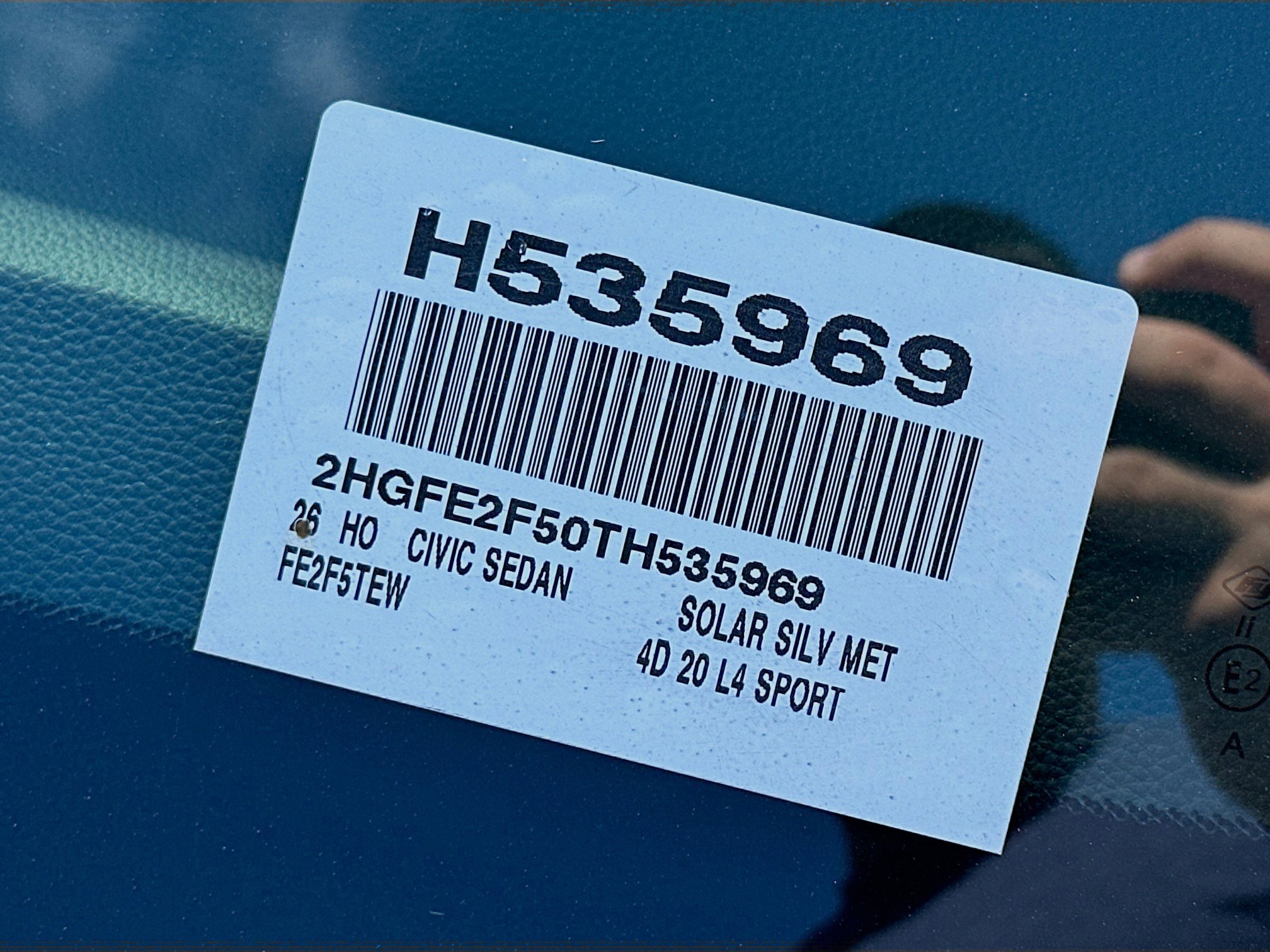 New 2026 Honda Civic Sport image 26