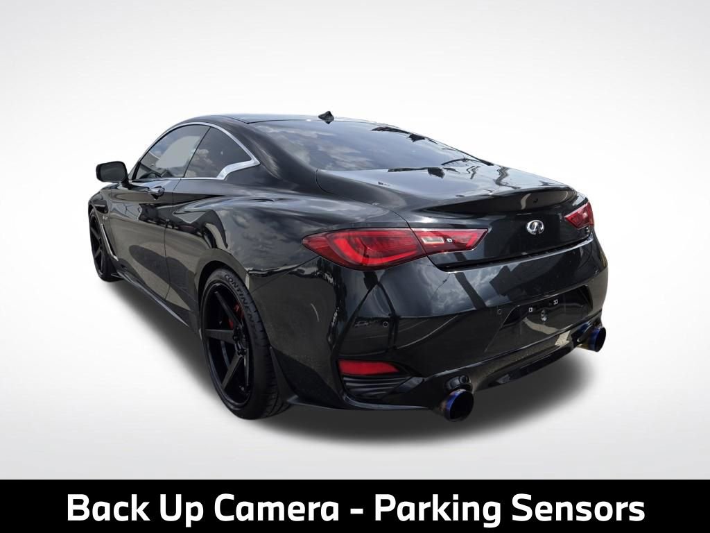 Used 2018 INFINITI Q60 Red Sport 400 w/ Sensory Package 3.0T Sport RWD image 7