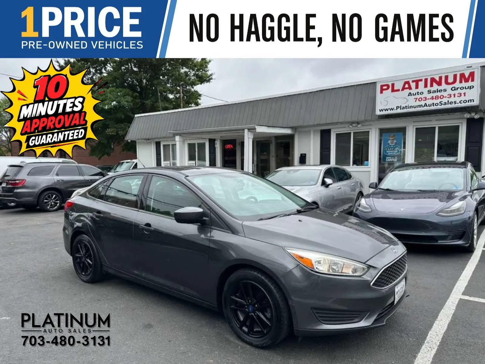 Used 2018 Ford Focus SE FWD image 1
