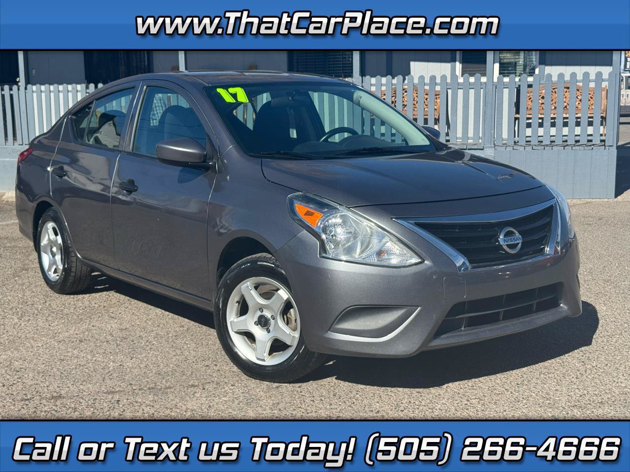 Used 2017 Nissan Versa S FWD image 1