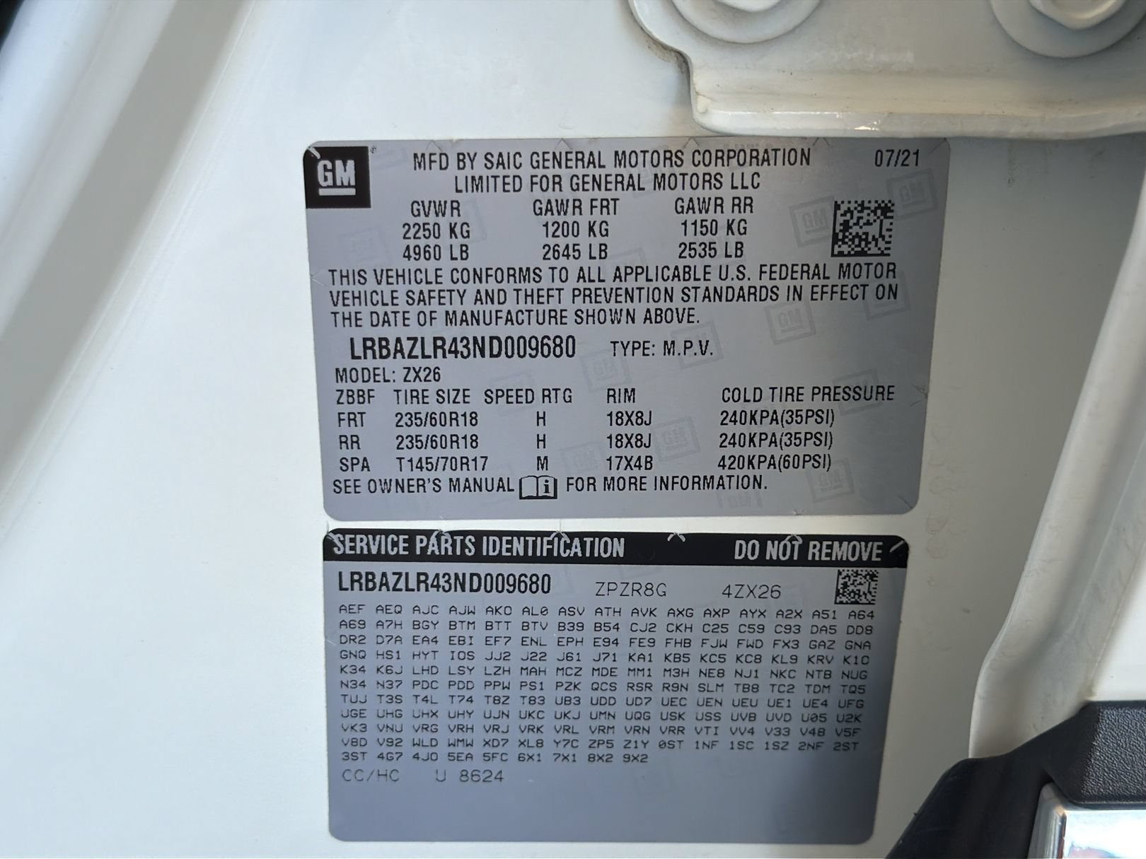 Used 2022 Buick Envision Preferred FWD image 26