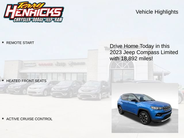 Used 2023 Jeep Compass Limited AWD/4WD image 4