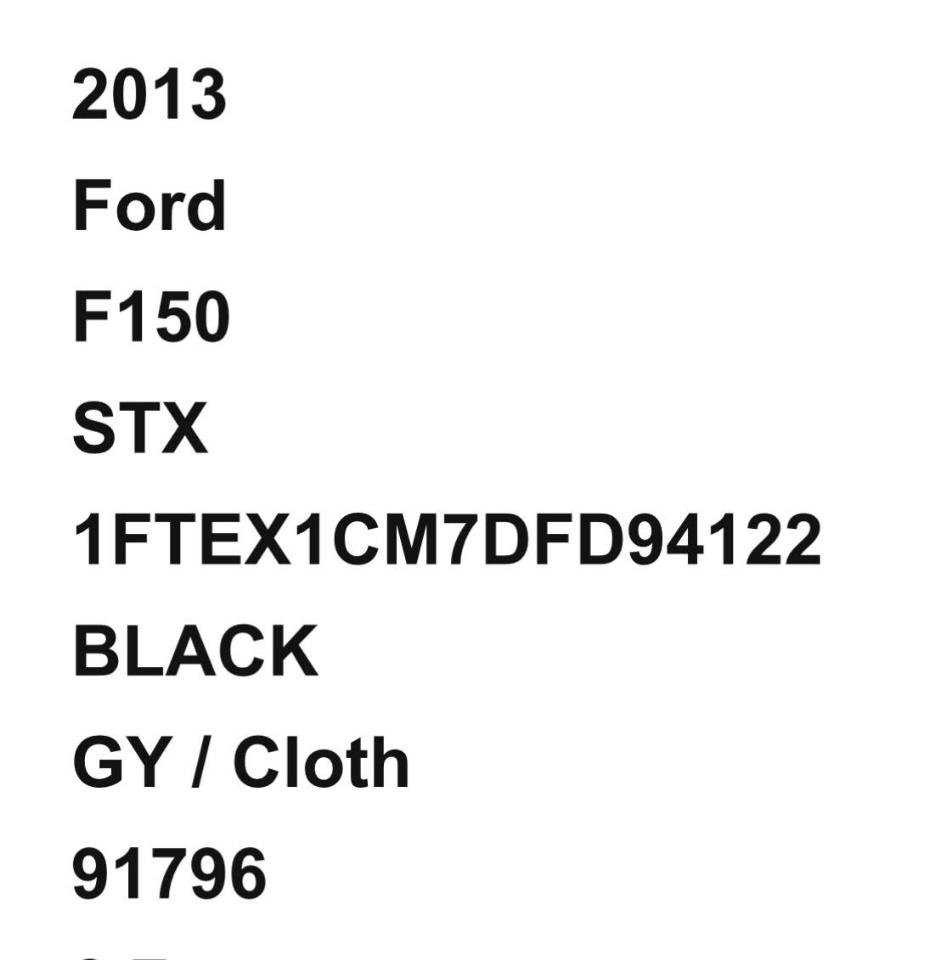 Used 2013 Ford F150 STX w/ Mid Equipment Group RWD image 4