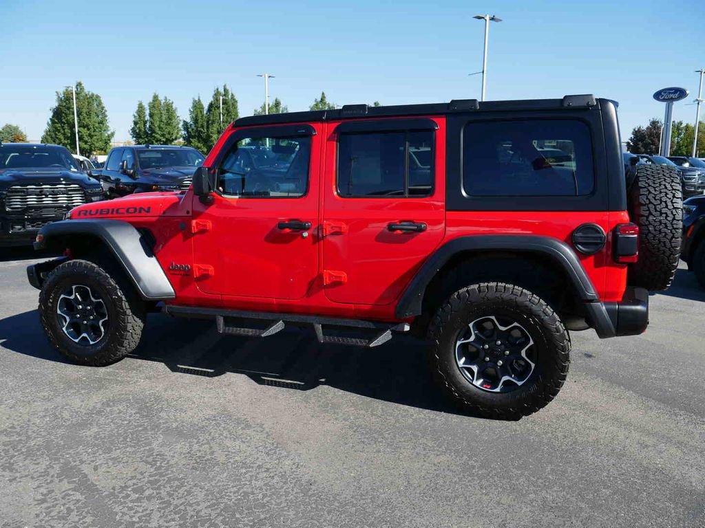 Used 2023 Jeep Wrangler Unlimited Rubicon w/ Steel Bumper Group image 21