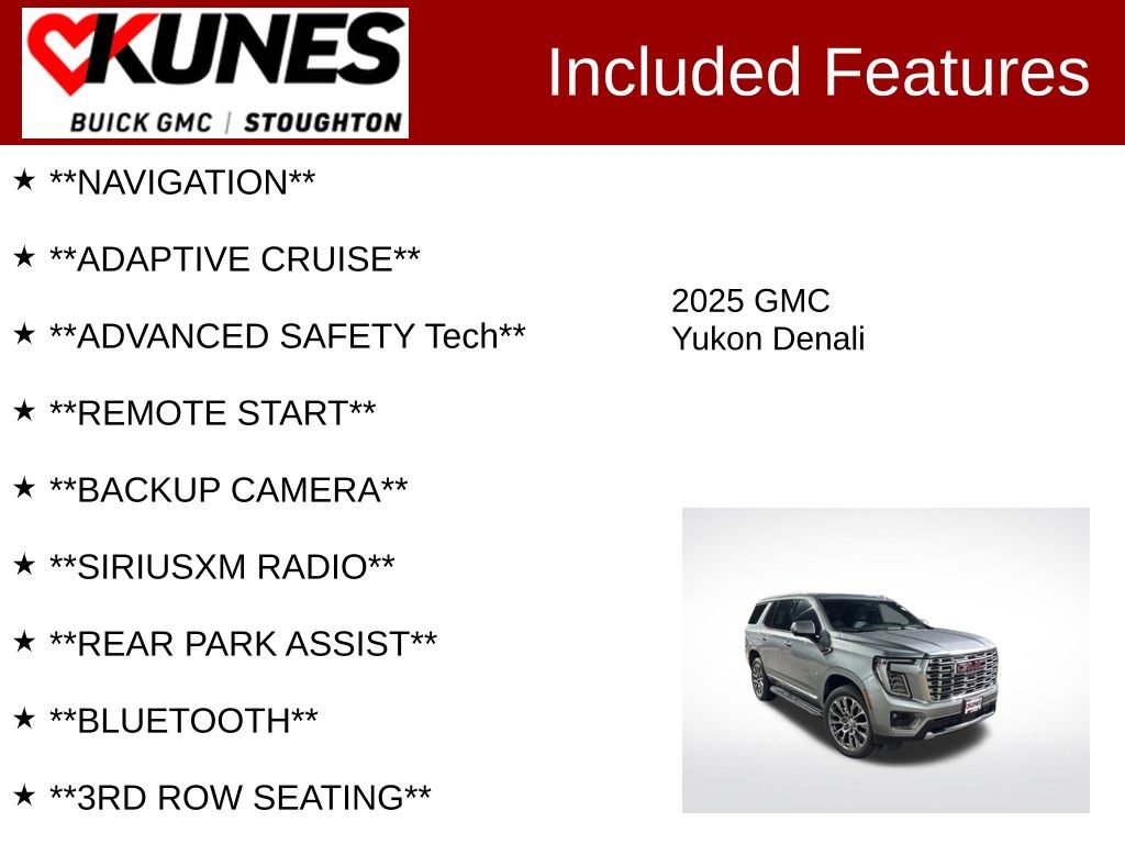 Used 2025 GMC Yukon Denali image 2