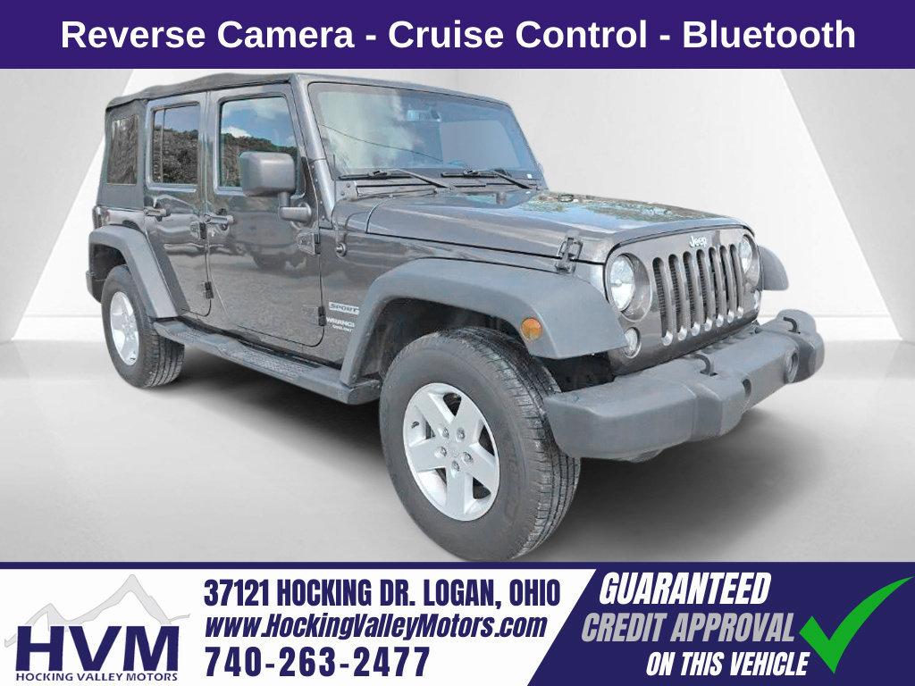 Used 2017 Jeep Wrangler Unlimited Sport w/ Quick Order Package 24S AWD/4WD image 1