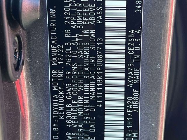 Certified 2023 Toyota Camry SE w/ Cold Weather Package image 21