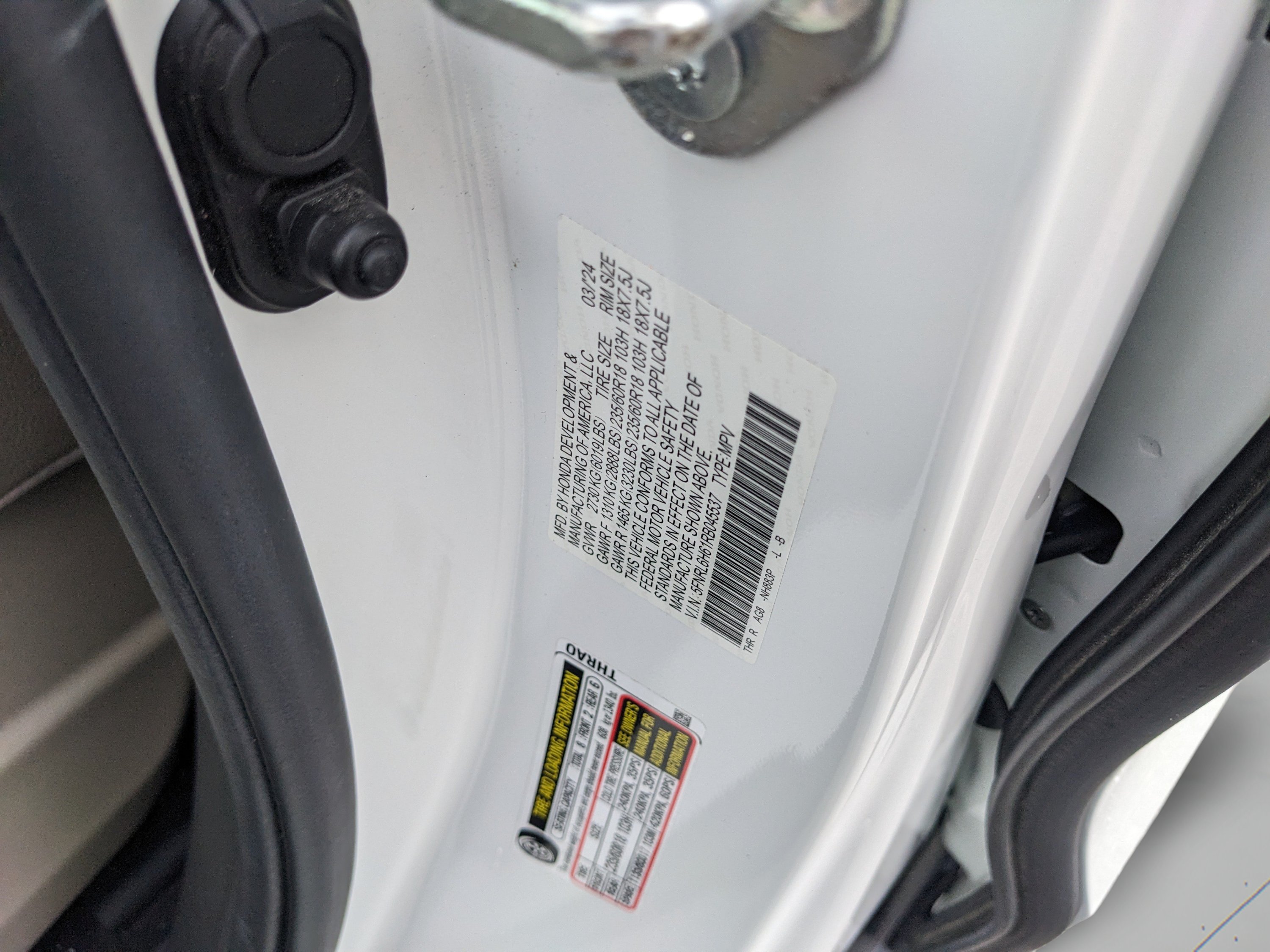 Used 2024 Honda Odyssey EX-L image 40
