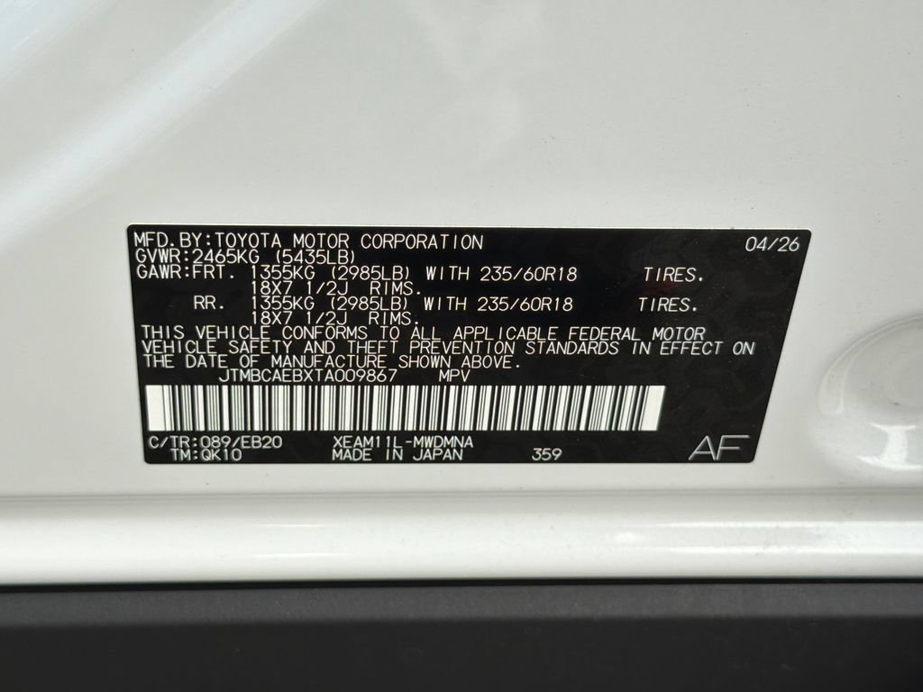 New 2026 Toyota bZ FWD image 30