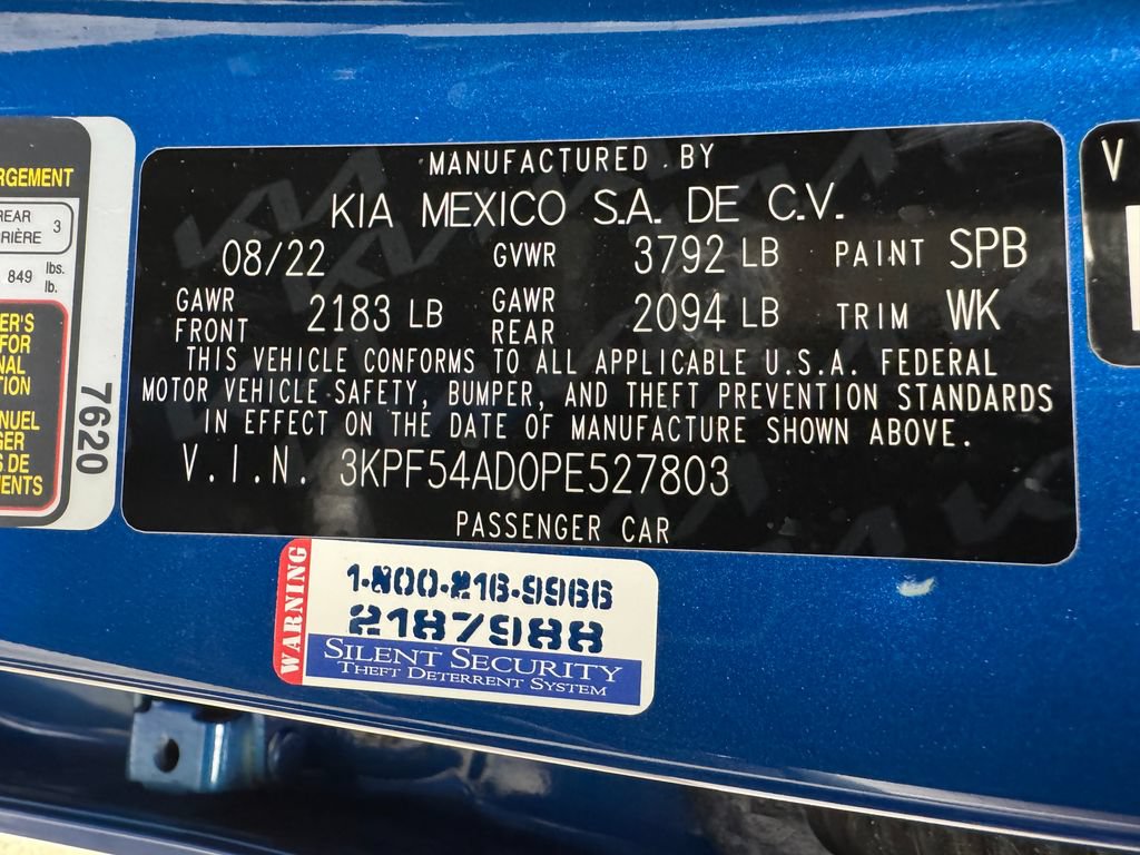 Used 2023 Kia Forte GT-Line w/ GT-Line Premium Package FWD image 31