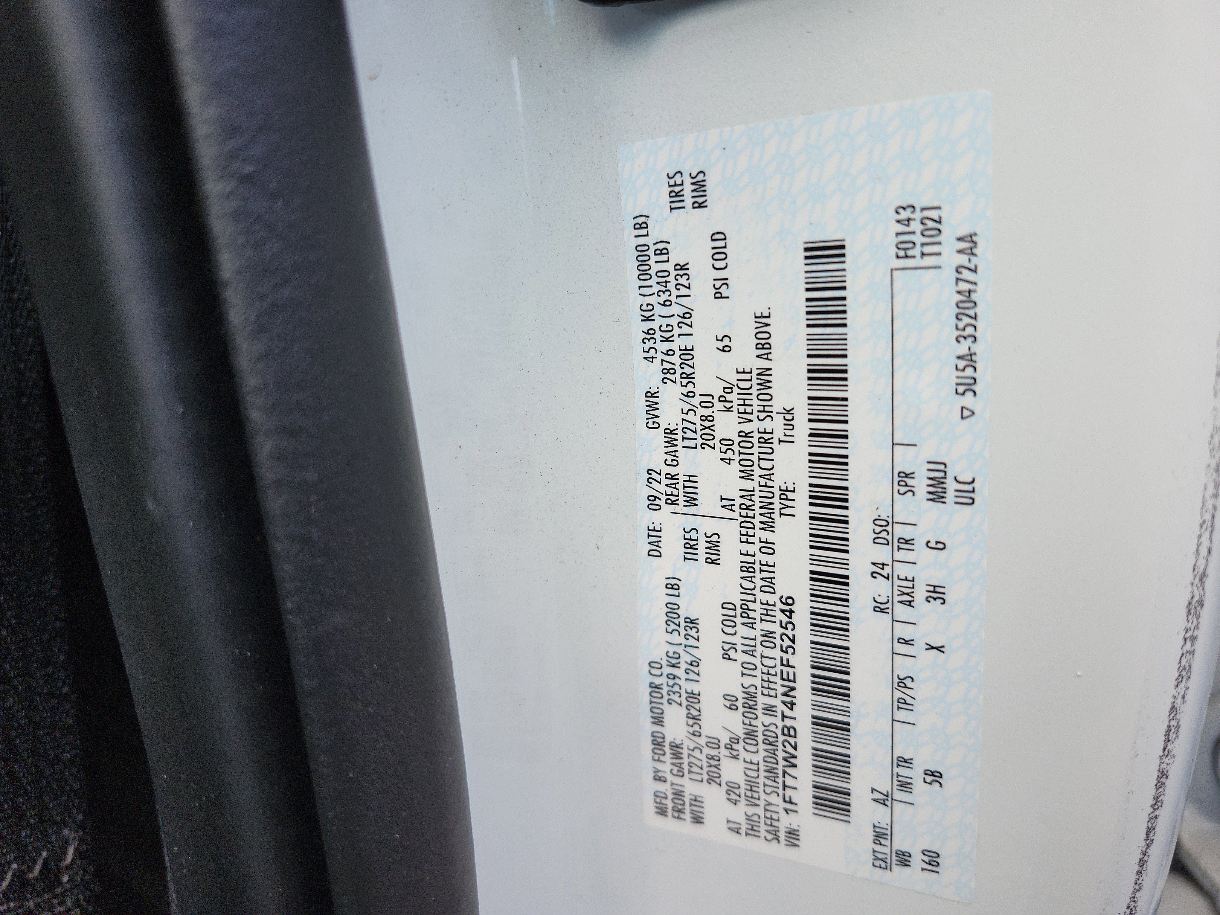 Used 2022 Ford F250 Lariat w/ Black Appearance Package image 28