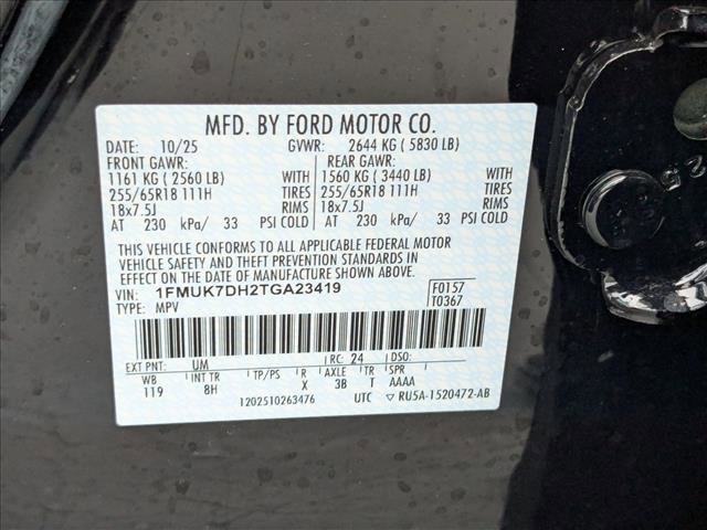 New 2026 Ford Explorer Active image 16