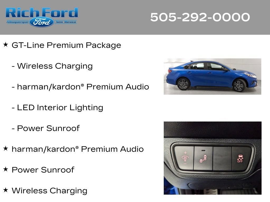Used 2024 Kia Forte GT-Line w/ GT-Line Premium Package FWD image 12