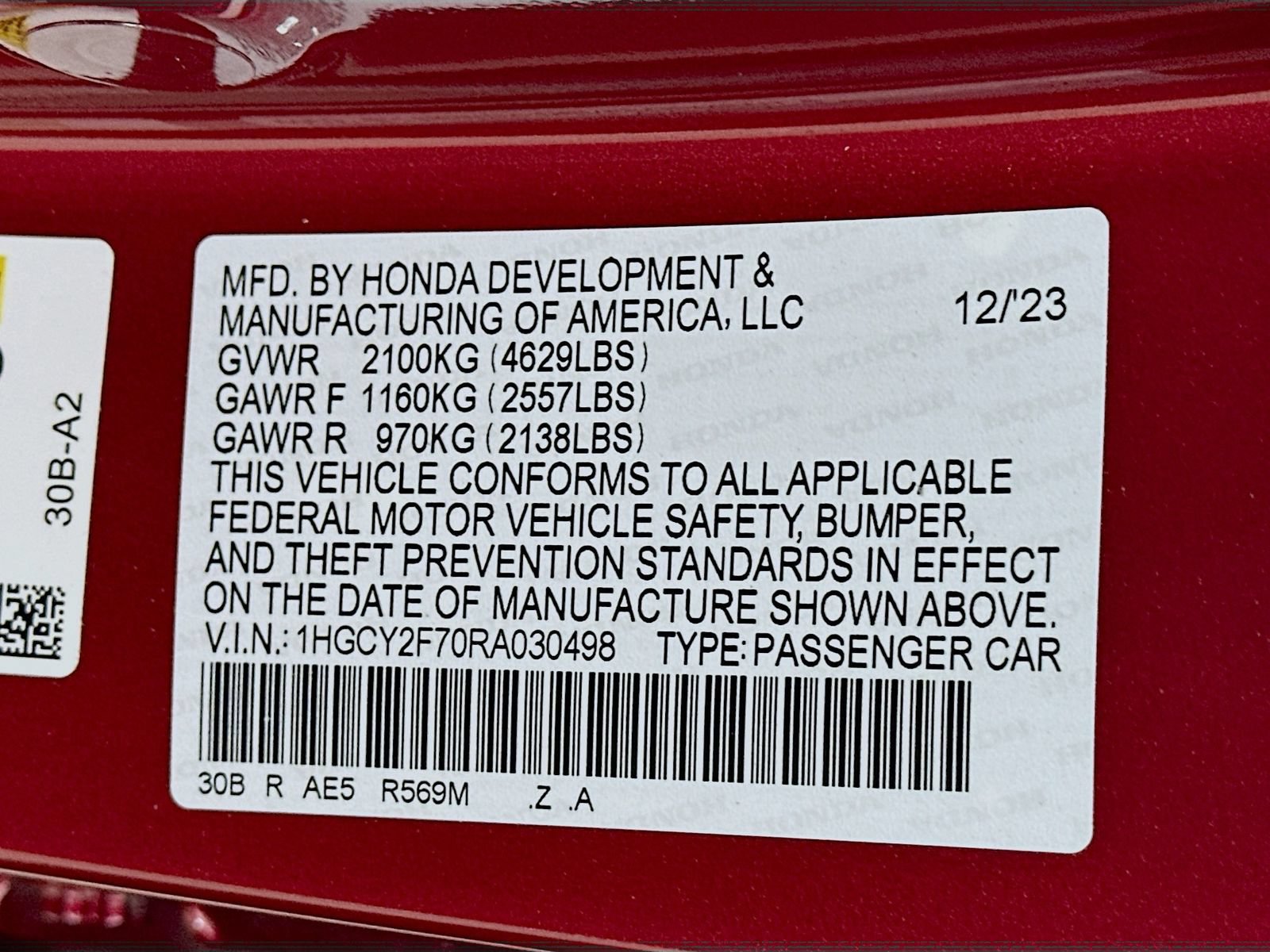 Used 2024 Honda Accord Sport image 46