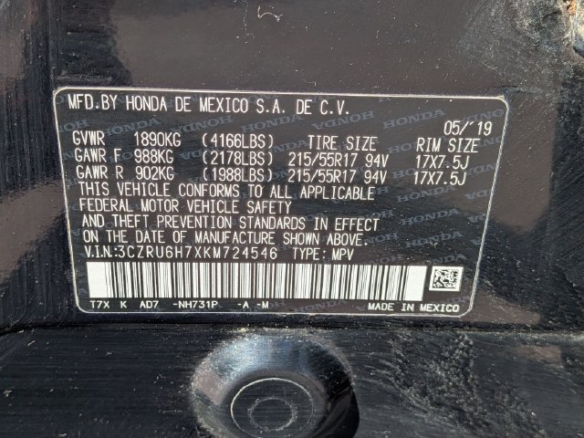 Used 2019 Honda HR-V EX-L image 24