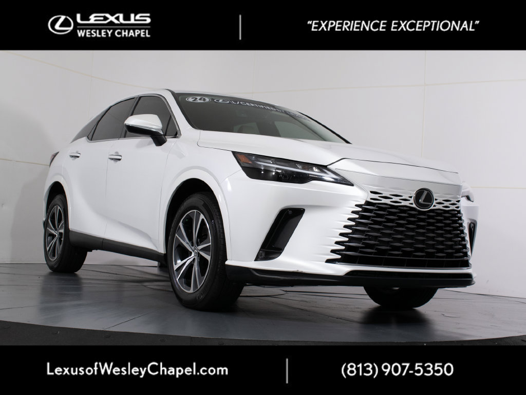 Certified 2024 Lexus RX 350 FWD w/ Accessory Package (K3)