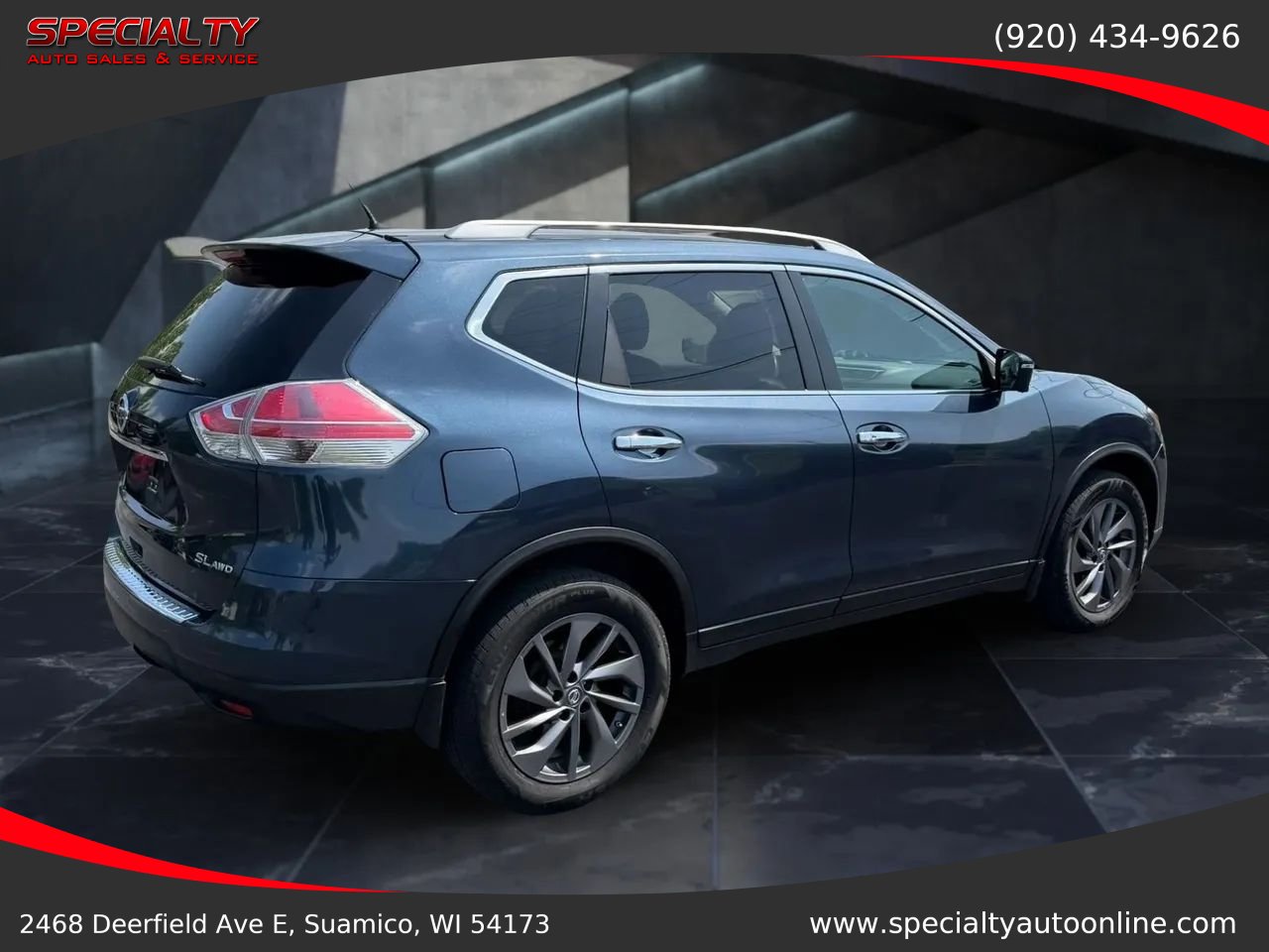 Used 2016 Nissan Rogue SL w/ SL Premium Package AWD/4WD image 10