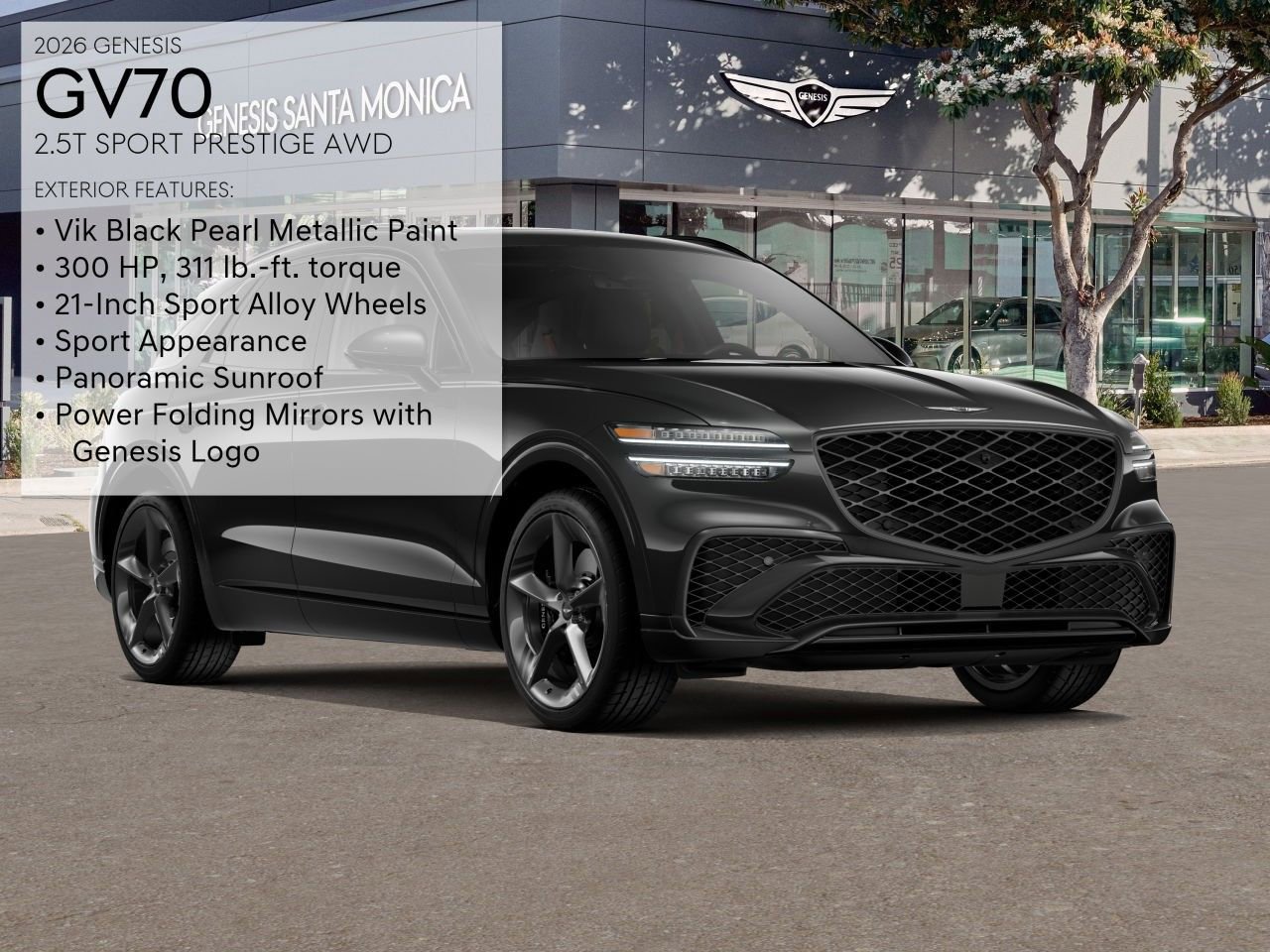 New 2026 Genesis GV70 2.5T Sport Prestige image 9