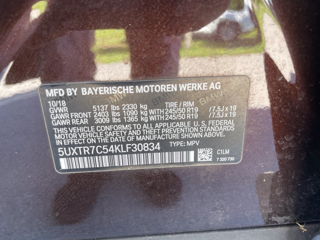Used 2019 BMW X3 sDrive30i RWD image 14