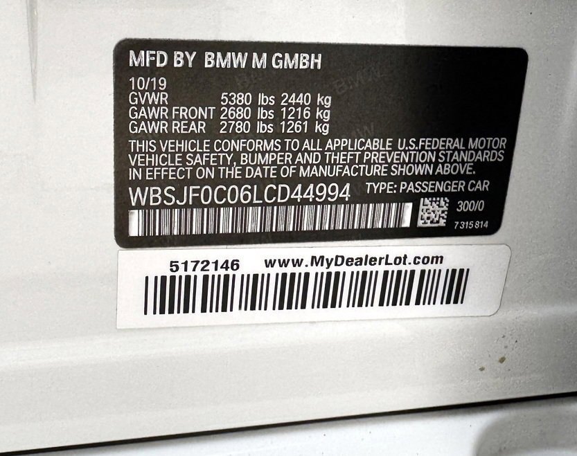 Used 2020 BMW M5 image 29