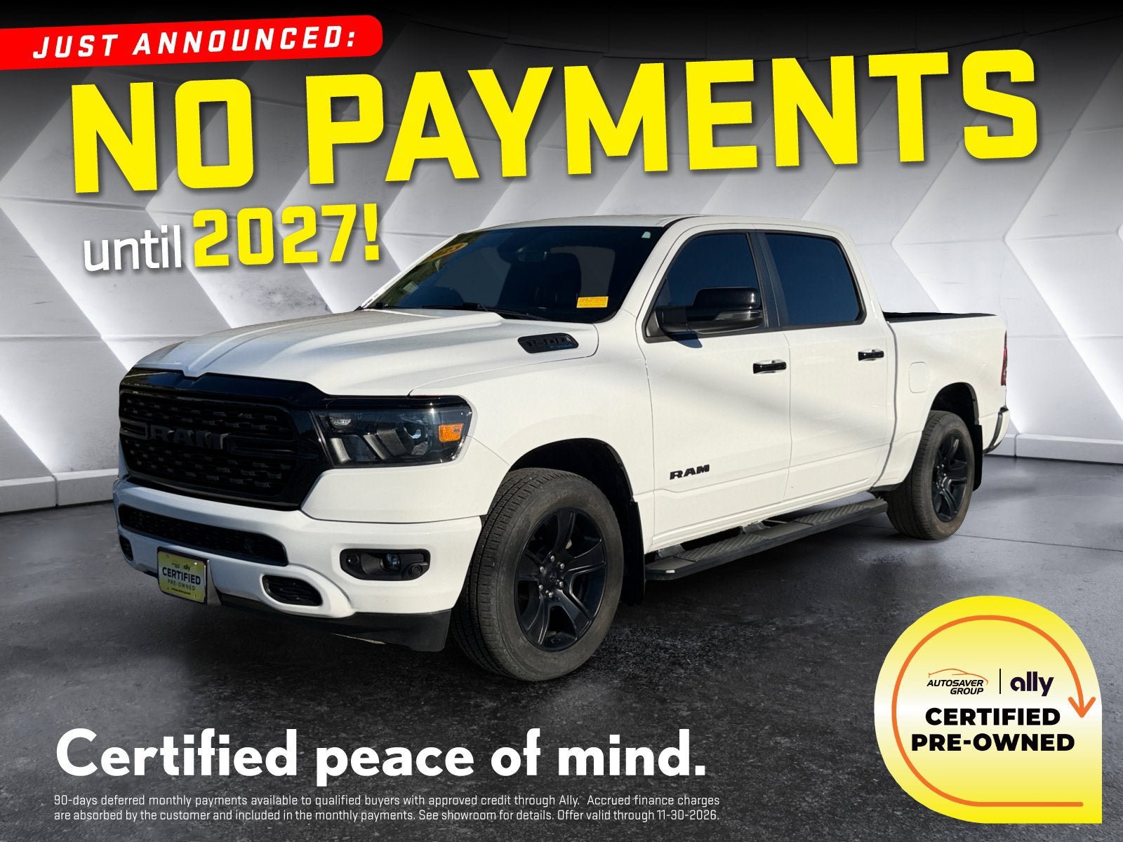 Used 2023 RAM 1500 Big Horn AWD/4WD image 1
