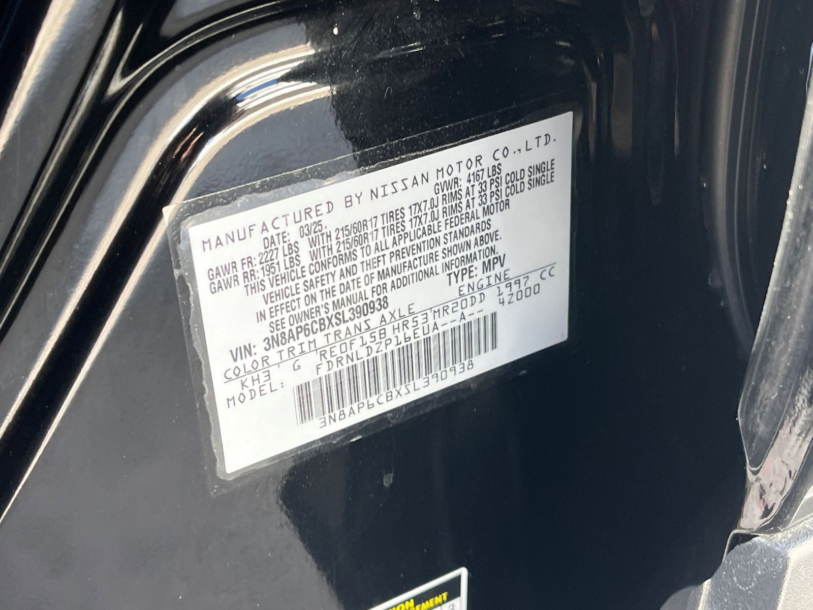 Used 2025 Nissan Kicks SV image 24