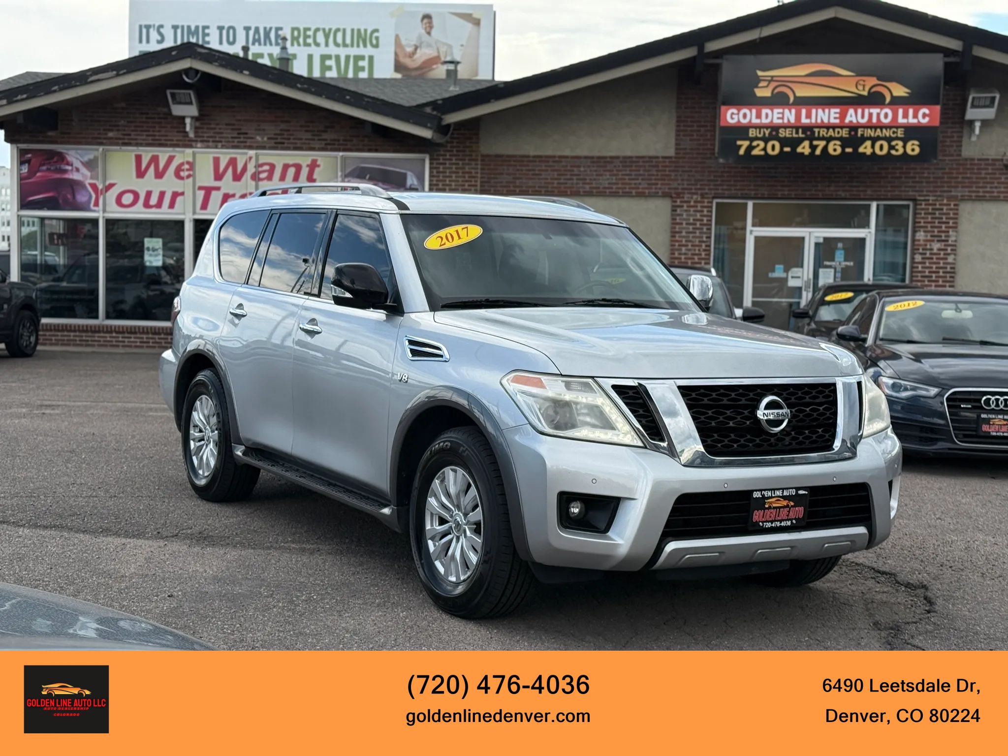 Used 2017 Nissan Armada SV w/ Driver Package AWD/4WD video 1