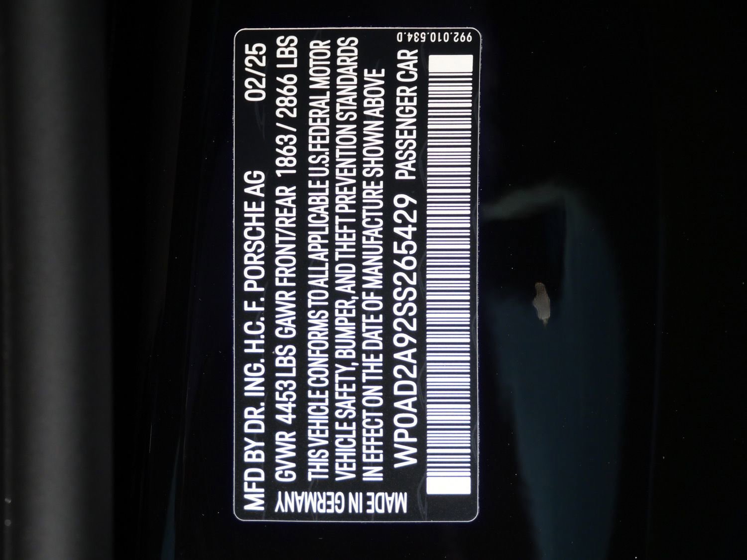 Used 2025 Porsche 911 Turbo AWD/4WD image 33