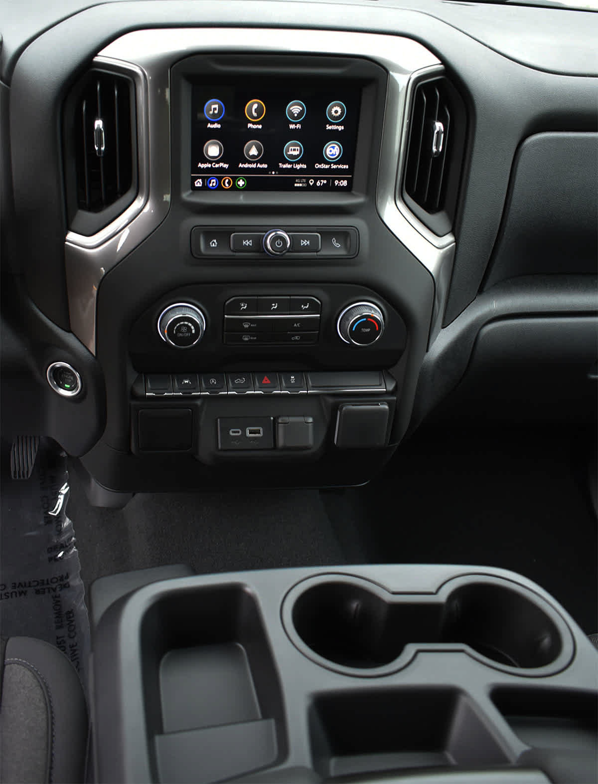 New 2026 Chevrolet Silverado 1500 Custom w/ Turbomax Blackout Package AWD/4WD image 14