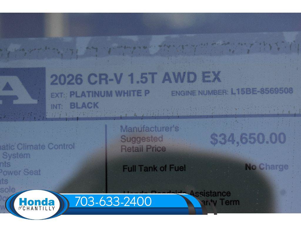 New 2026 Honda CR-V EX image 34
