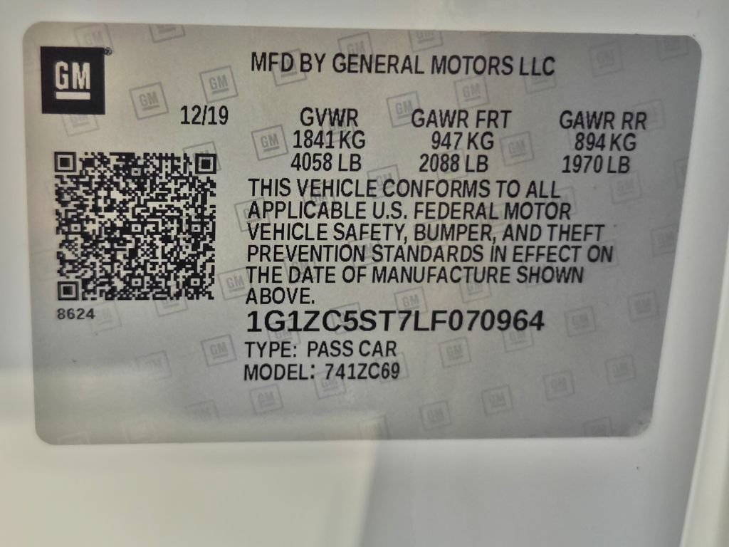 Used 2020 Chevrolet Malibu LS w/ Driver Confidence Package II FWD image 47