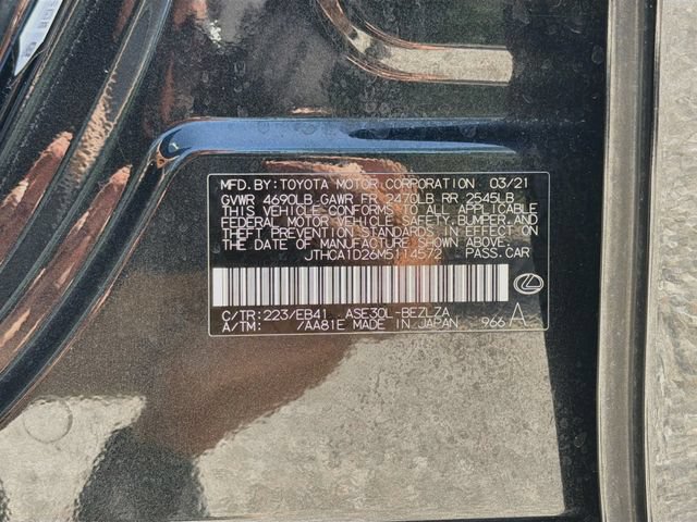 Used 2021 Lexus IS 300 w/ Comfort Package RWD image 40