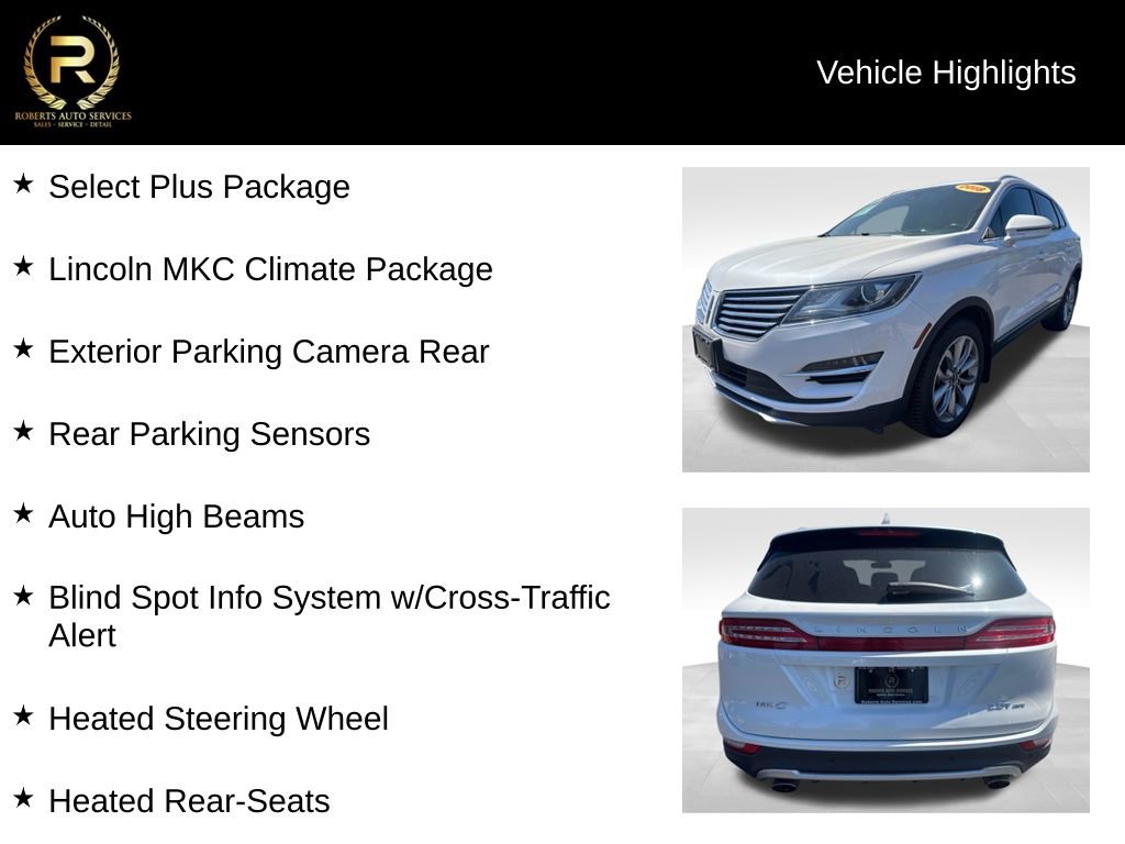 Used 2018 Lincoln MKC Select w/ Select Plus Package AWD/4WD image 9