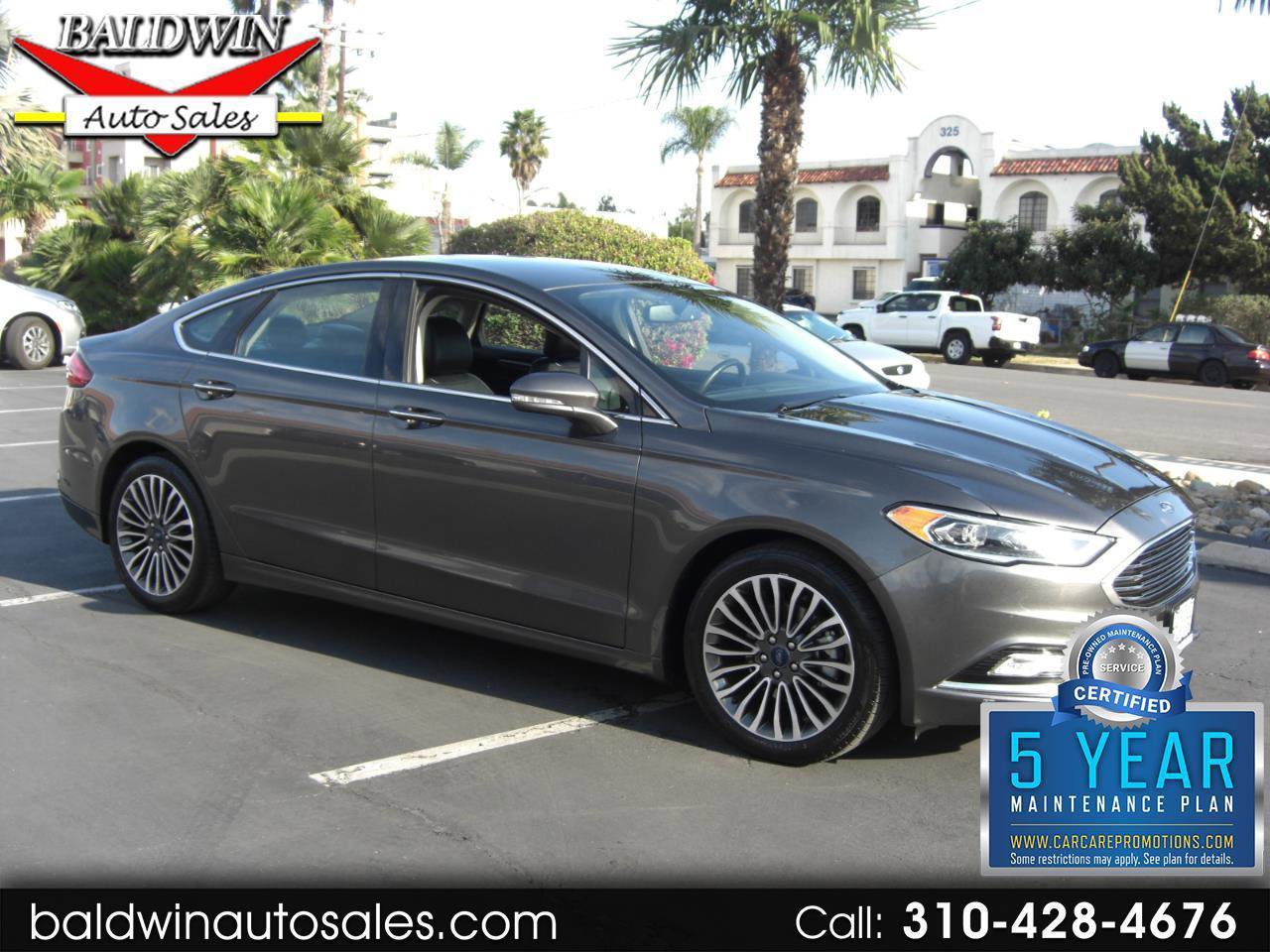 Used 2017 Ford Fusion SE w/ Fusion SE Technology Package FWD image 1