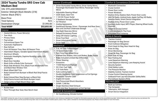 Used 2024 Toyota Tundra SR5 AWD/4WD image 38