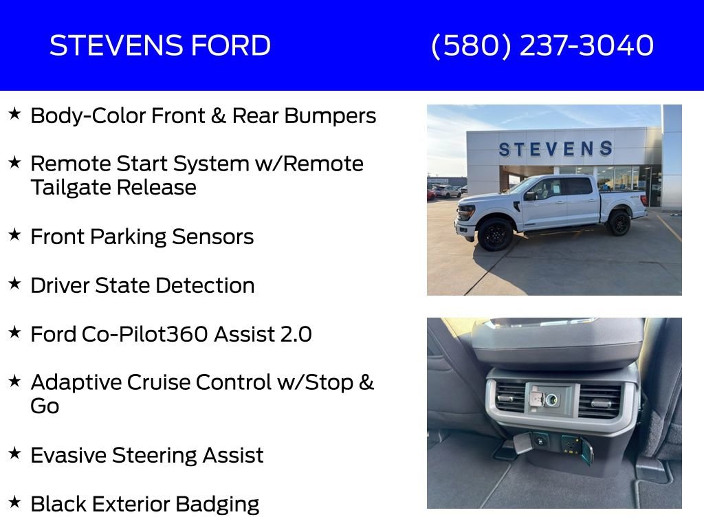 New 2025 Ford F150 XLT w/ Equipment Group 302A MID image 36