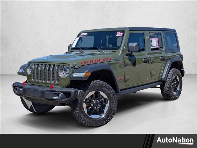 Used 2020 Jeep Wrangler Unlimited Rubicon w/ Steel Bumper Group image 1