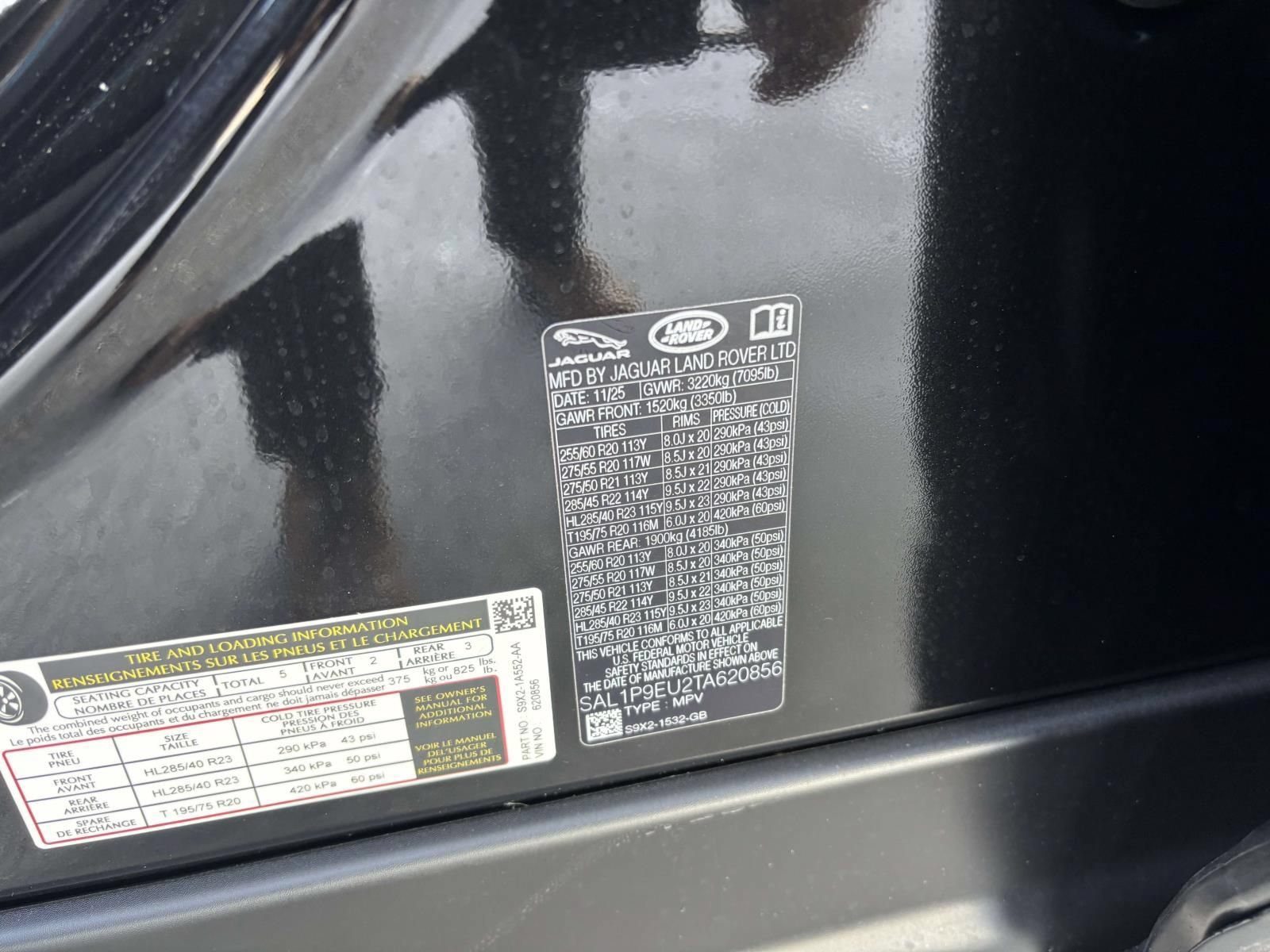 New 2026 Land Rover Range Rover Sport SE AWD/4WD image 25
