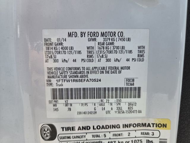 Used 2014 Ford F150 Raptor w/ Equipment Group 801A Luxury AWD/4WD image 21