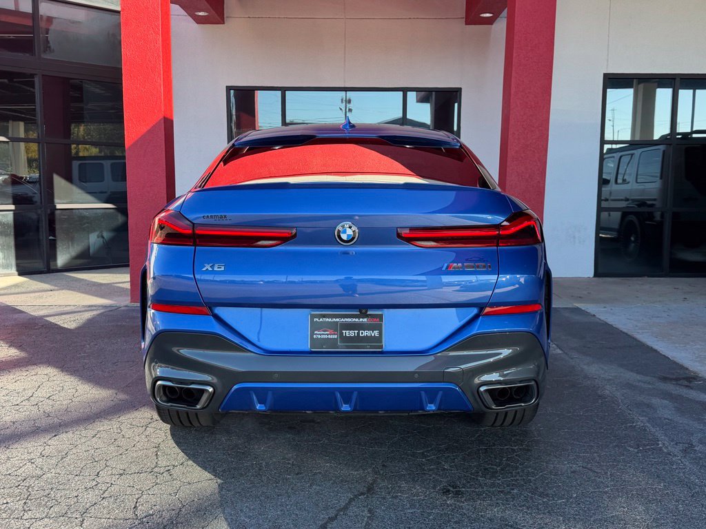 Used 2020 BMW X6 M50i w/ Premium Package AWD/4WD image 8