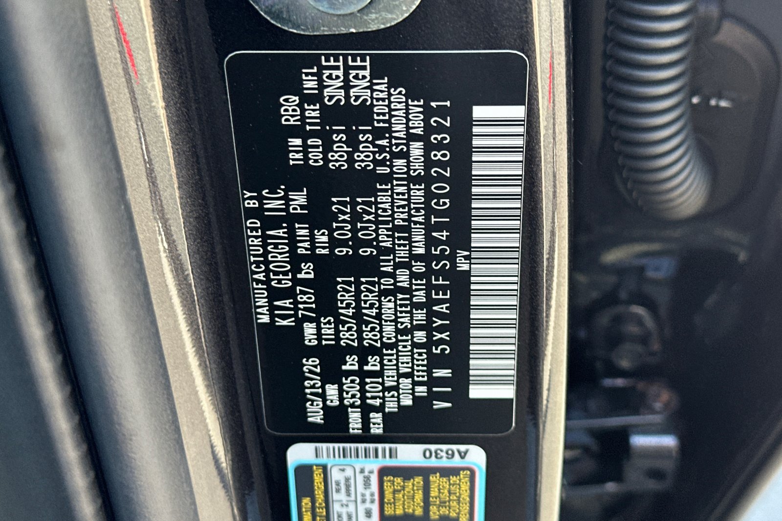 New 2026 Kia EV9 GT-Line AWD/4WD image 27