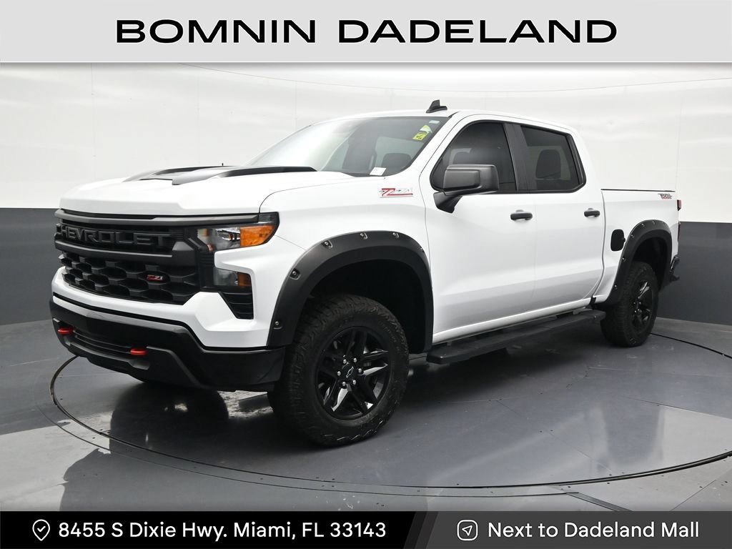 Used 2024 Chevrolet Silverado 1500 Custom Trail Boss AWD/4WD image 1
