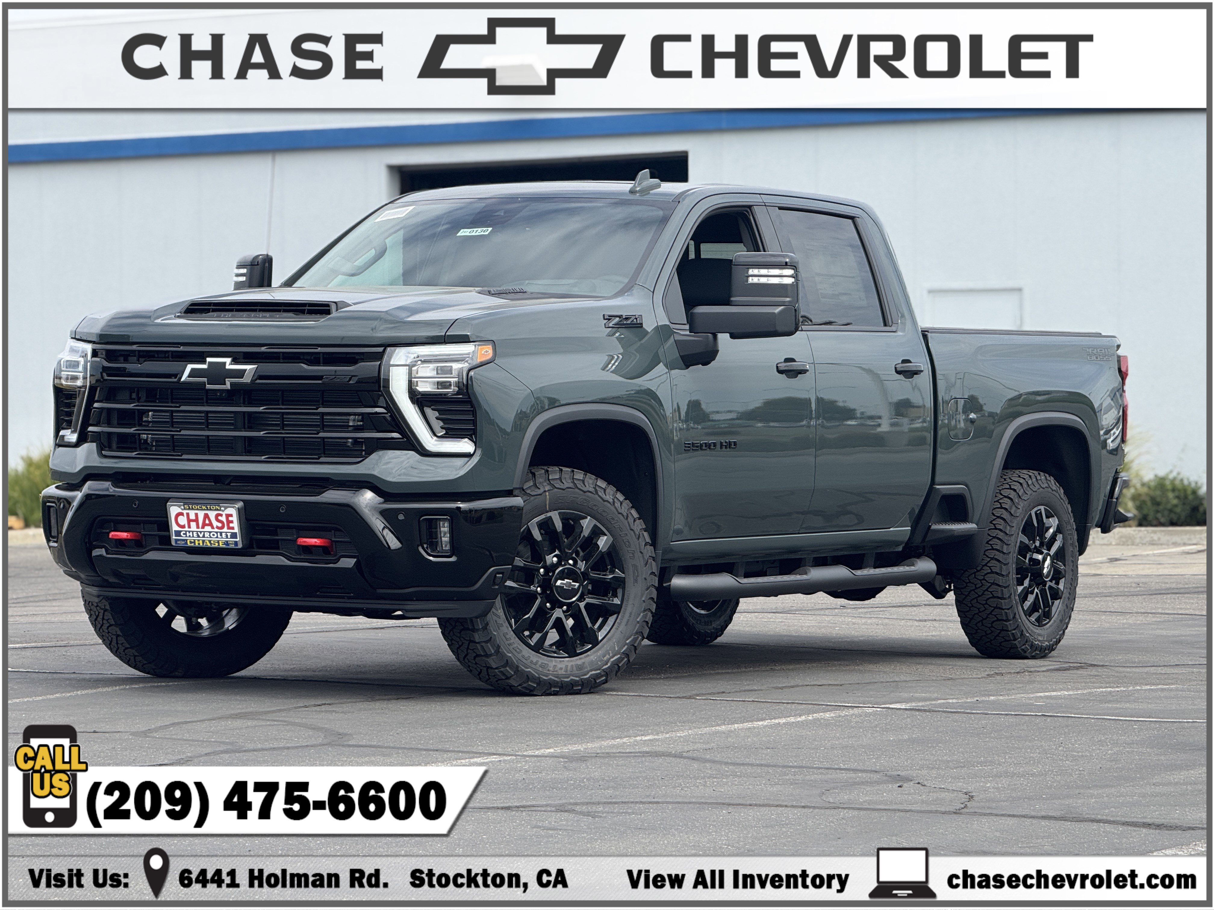 New 2026 Chevrolet Silverado 3500 LTZ w/ Trail Boss Package