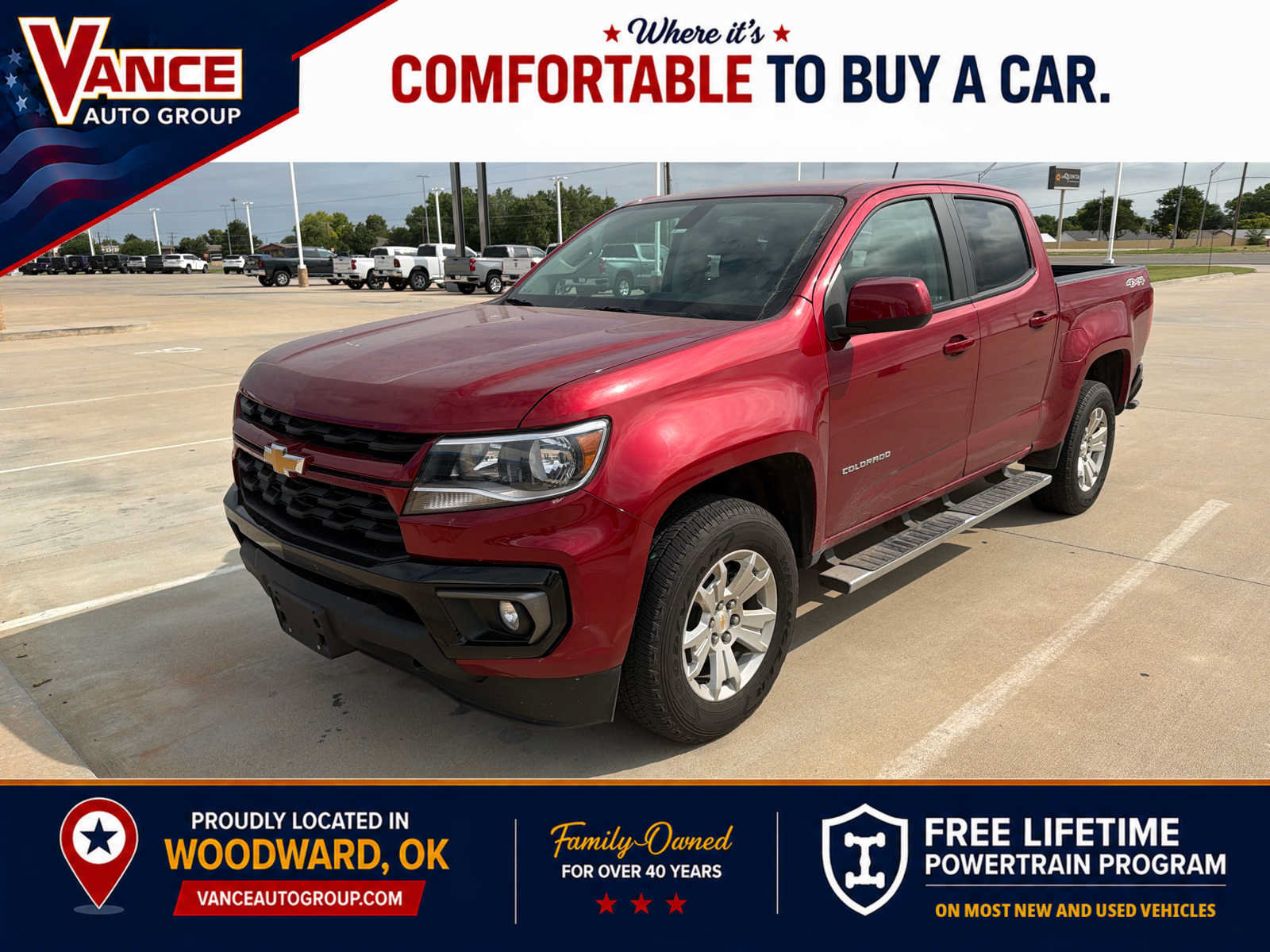 Used 2021 Chevrolet Colorado LT w/ LT Convenience Package AWD/4WD image 1