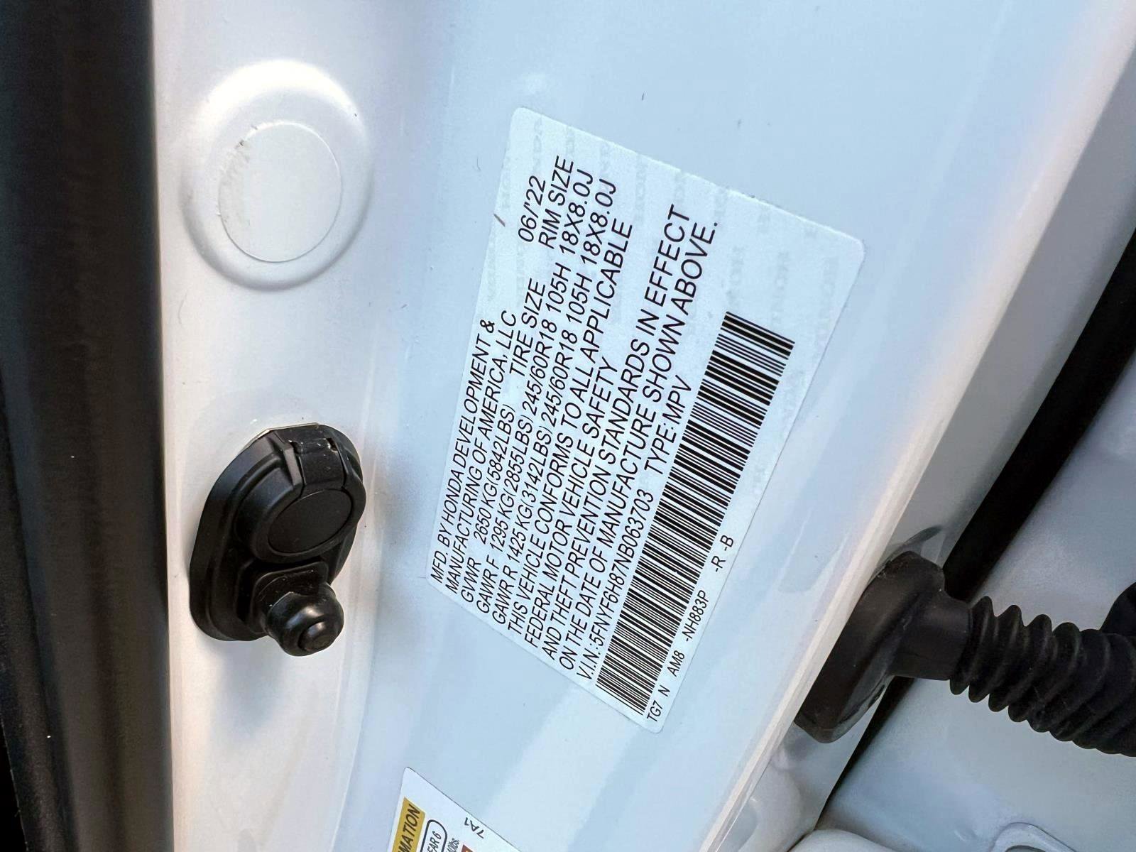 Certified 2022 Honda Pilot TrailSport image 19