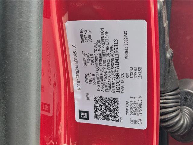 Used 2021 Chevrolet Colorado W/T w/ WT Convenience Package RWD image 22