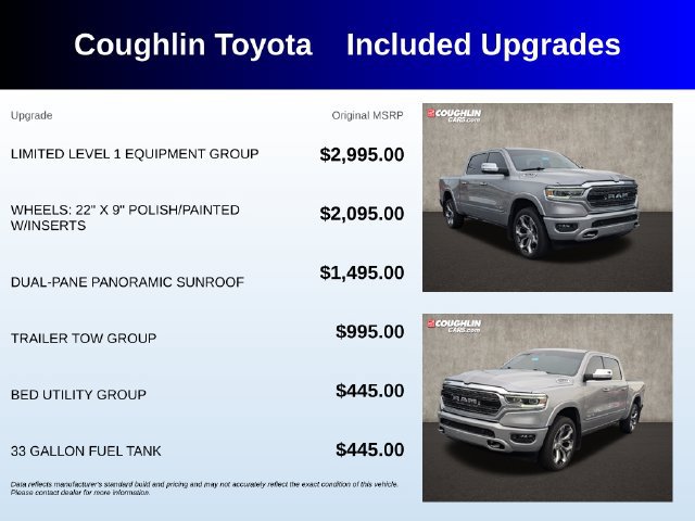 Used 2021 RAM 1500 Limited AWD/4WD image 3