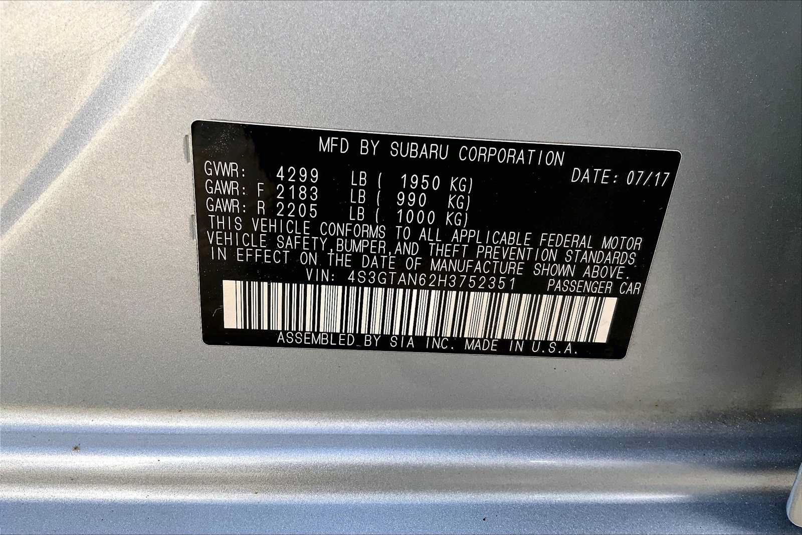 Used 2017 Subaru Impreza 2.0i Limited w/ Popular Package #4A AWD/4WD image 33