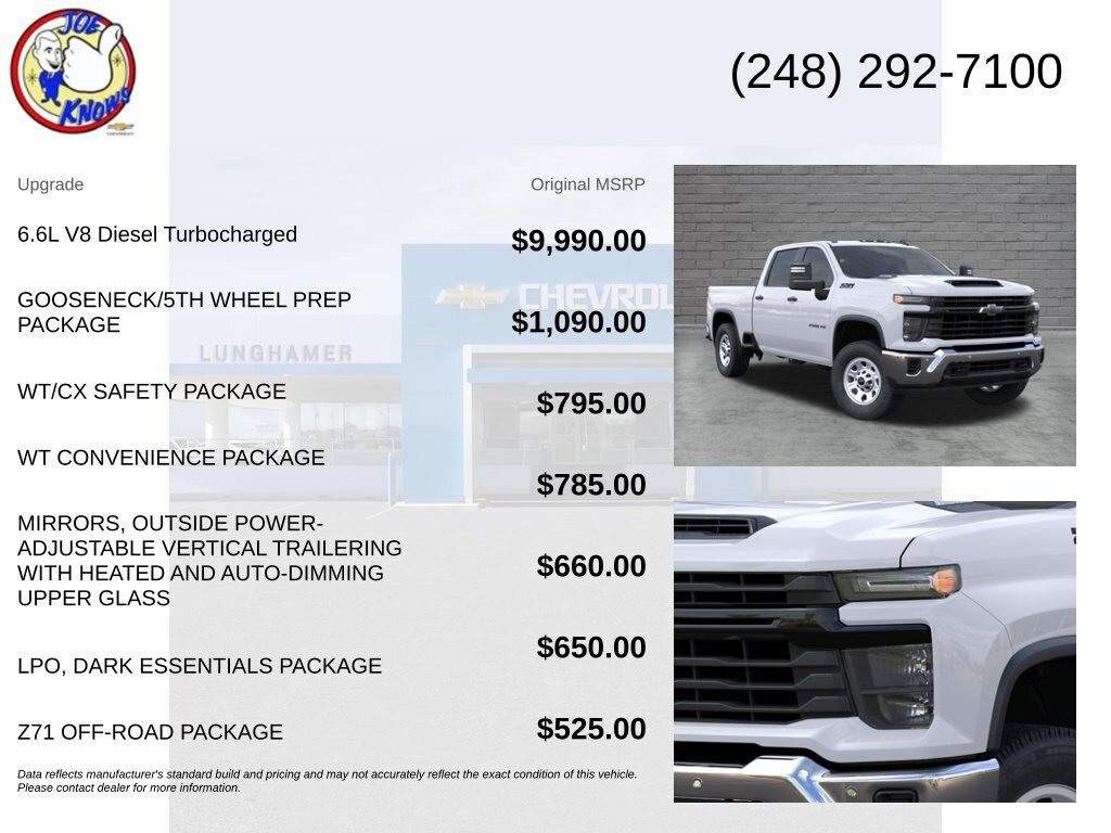 New 2026 Chevrolet Silverado 2500 W/T AWD/4WD image 5